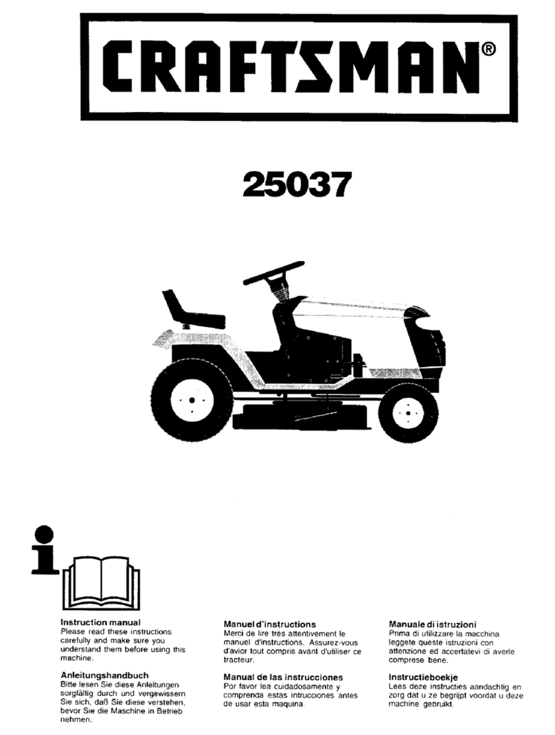 Craftsman 25037 User manual