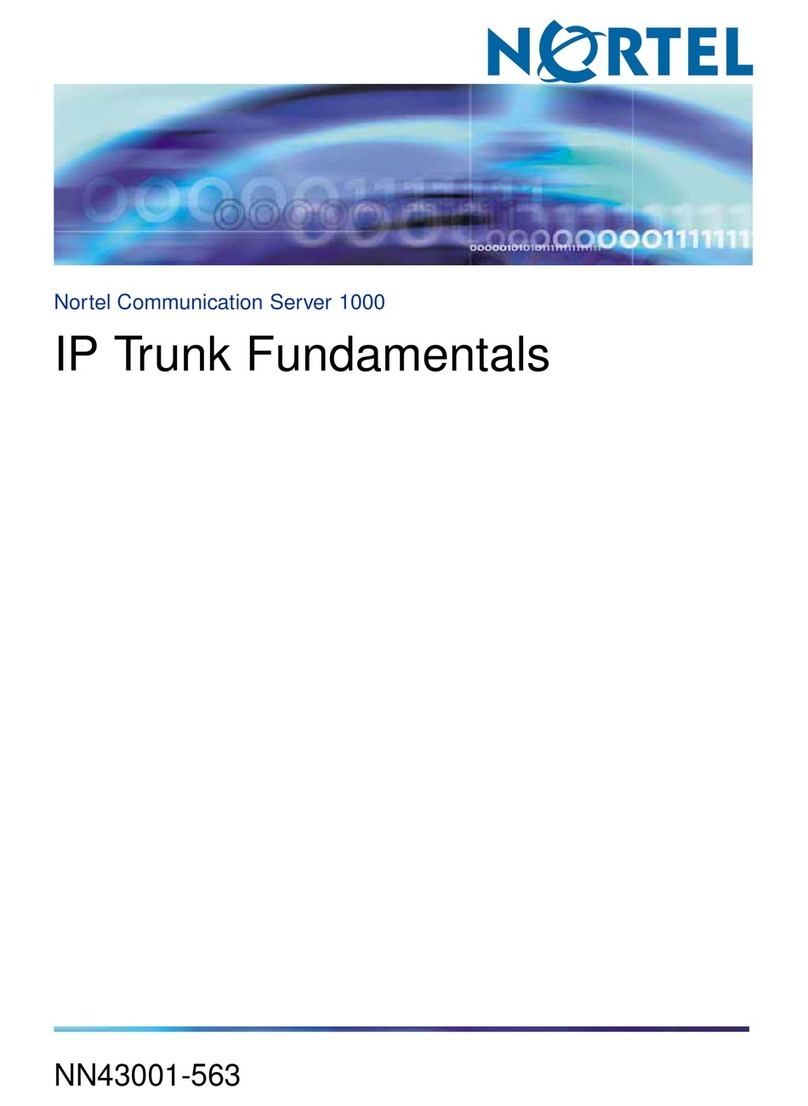 Nortel 1000 Con?guration guide User manual