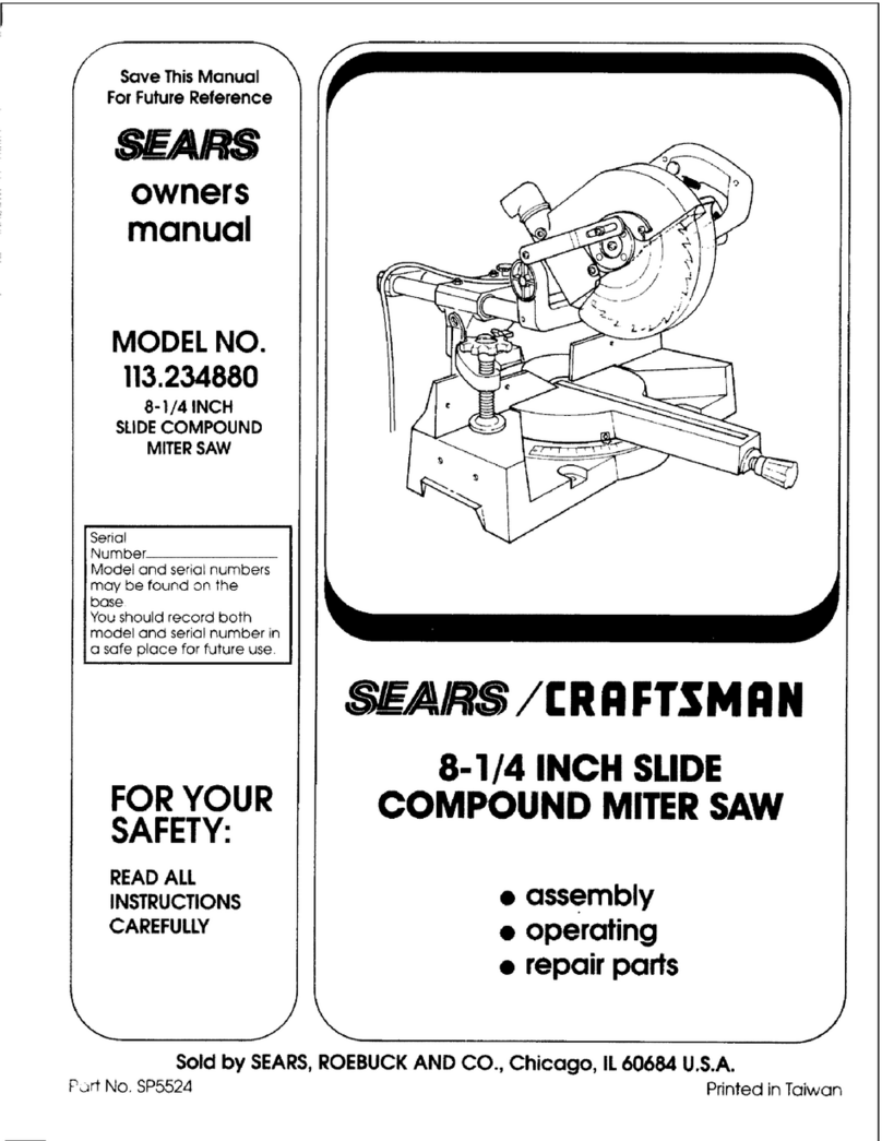Craftsman 113.234880 User manual