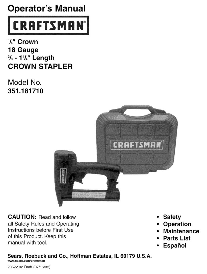 Craftsman 351.181710 Operator's manual