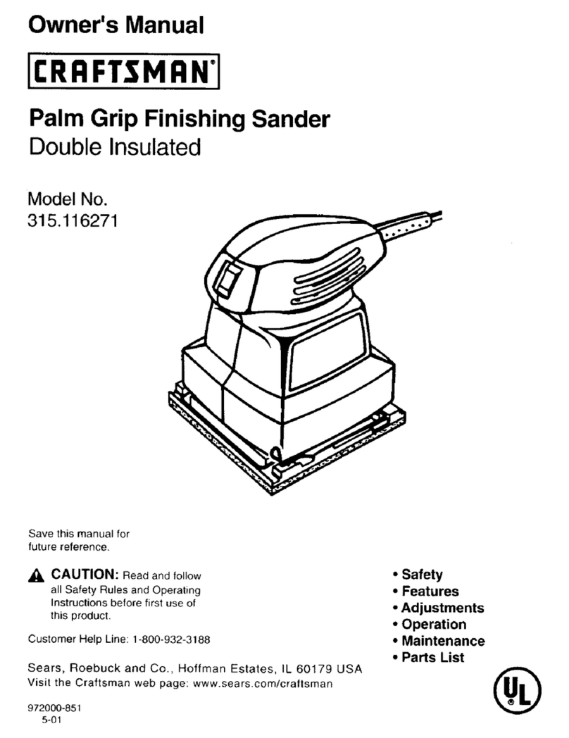 Craftsman 315.116271 User manual
