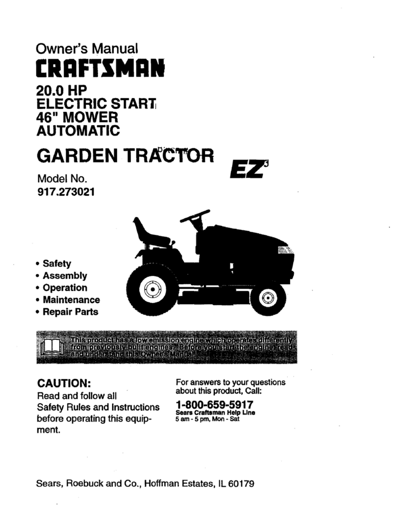 Craftsman EZ3 917.273021 User manual