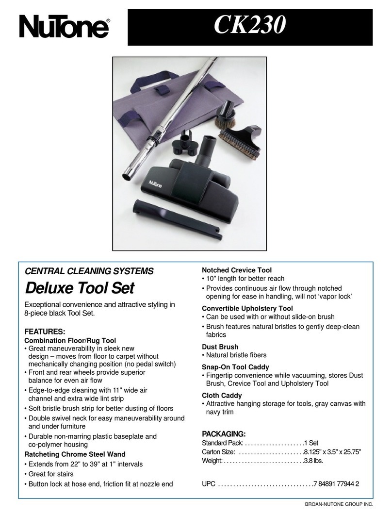 NuTone CK230 User manual NuTone CK230 User manual