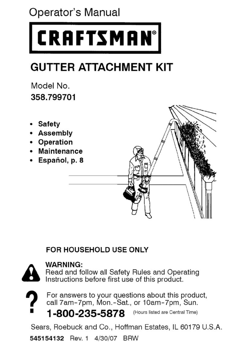 Craftsman 358.799701 User manual