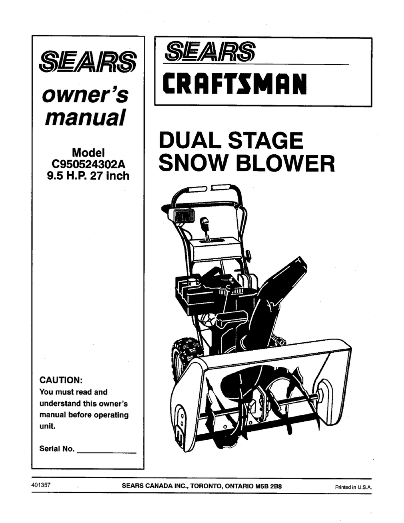 Craftsman C950524302A owner's manual