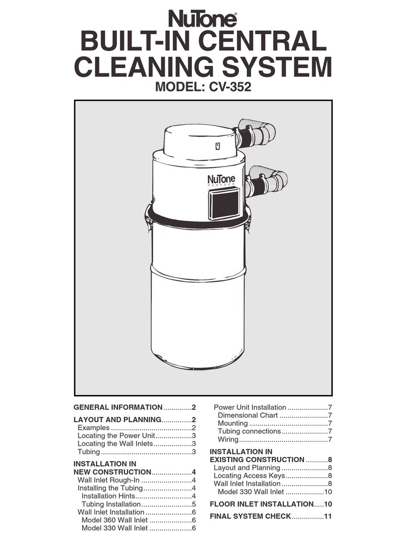 NuTone CV-352 installation guide