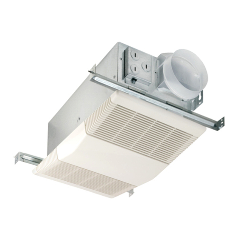 NuTone Heat-A-Vent 605RP User manual