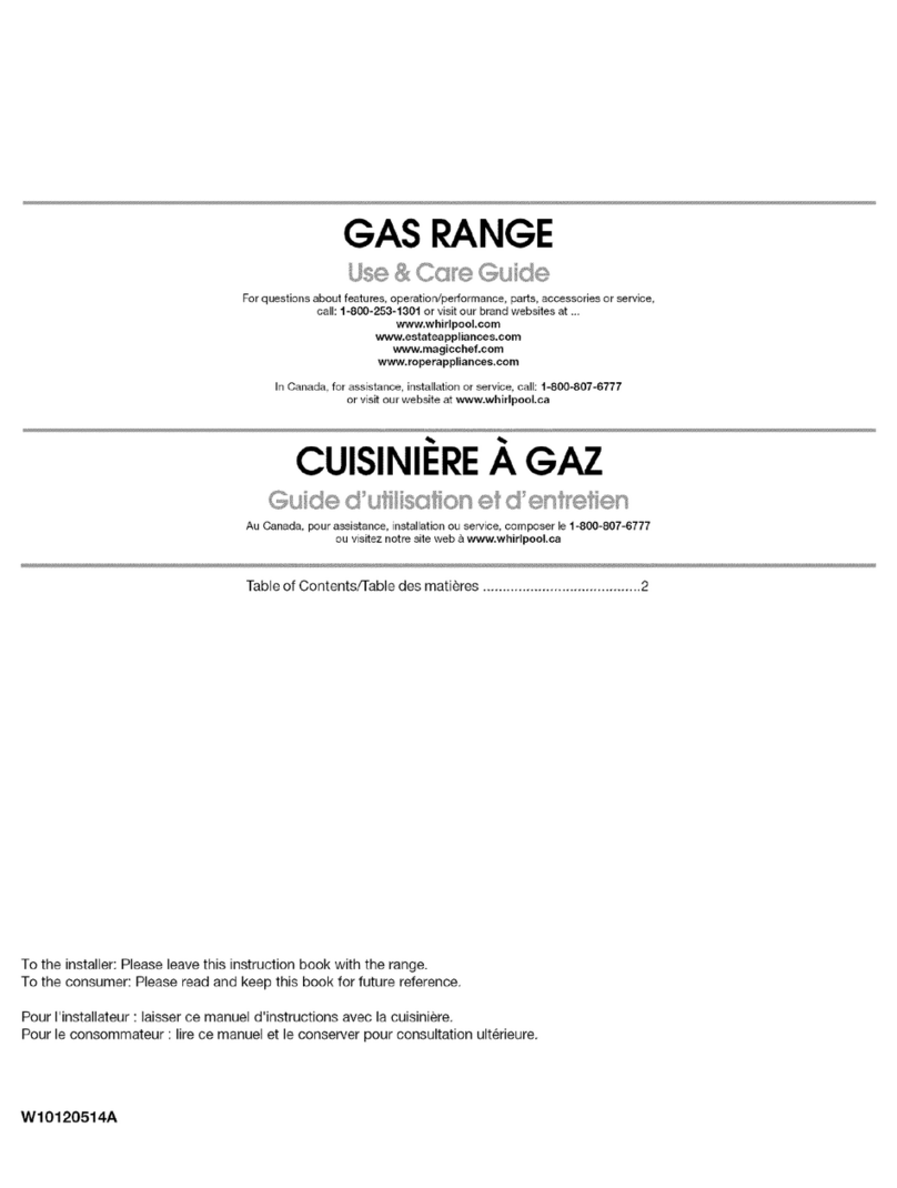 Estate TGS325MT5 Use & care guide