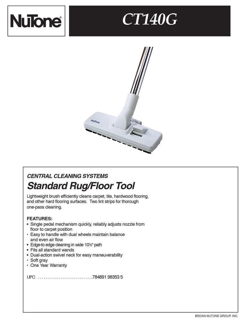 NuTone CT140G manual