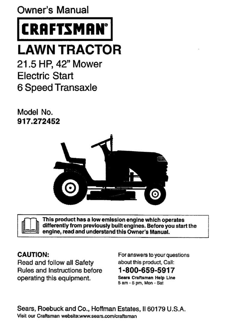 Craftsman 917.272452 owner's manual
