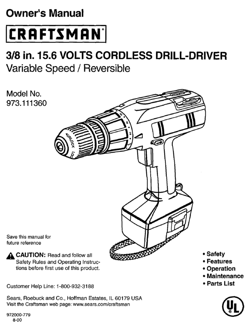 Craftsman 973.111360 User manual