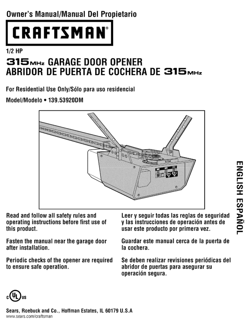 Craftsman 139.53920DM User manual