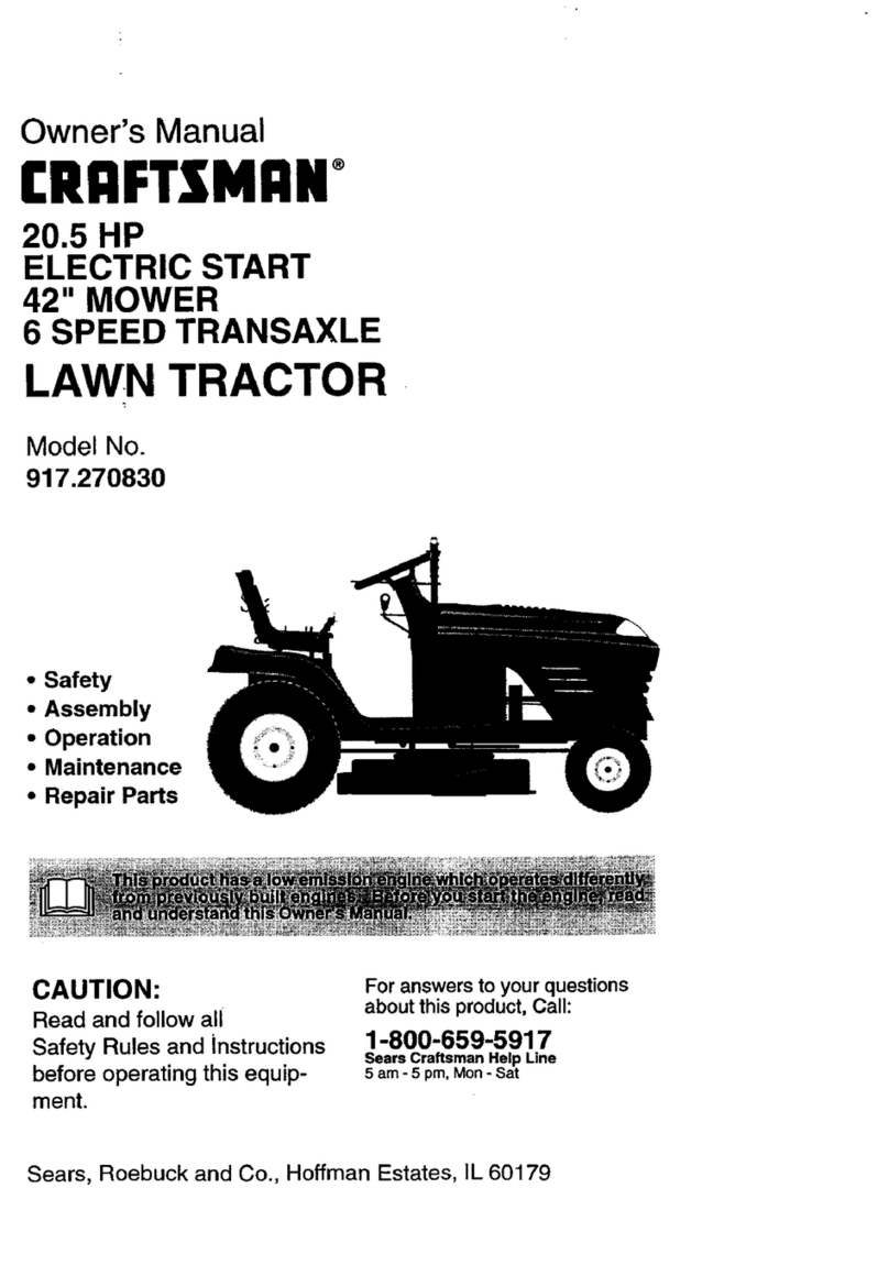 Craftsman 917.270830 owner's manual Craftsman 917.270830 owner's manual