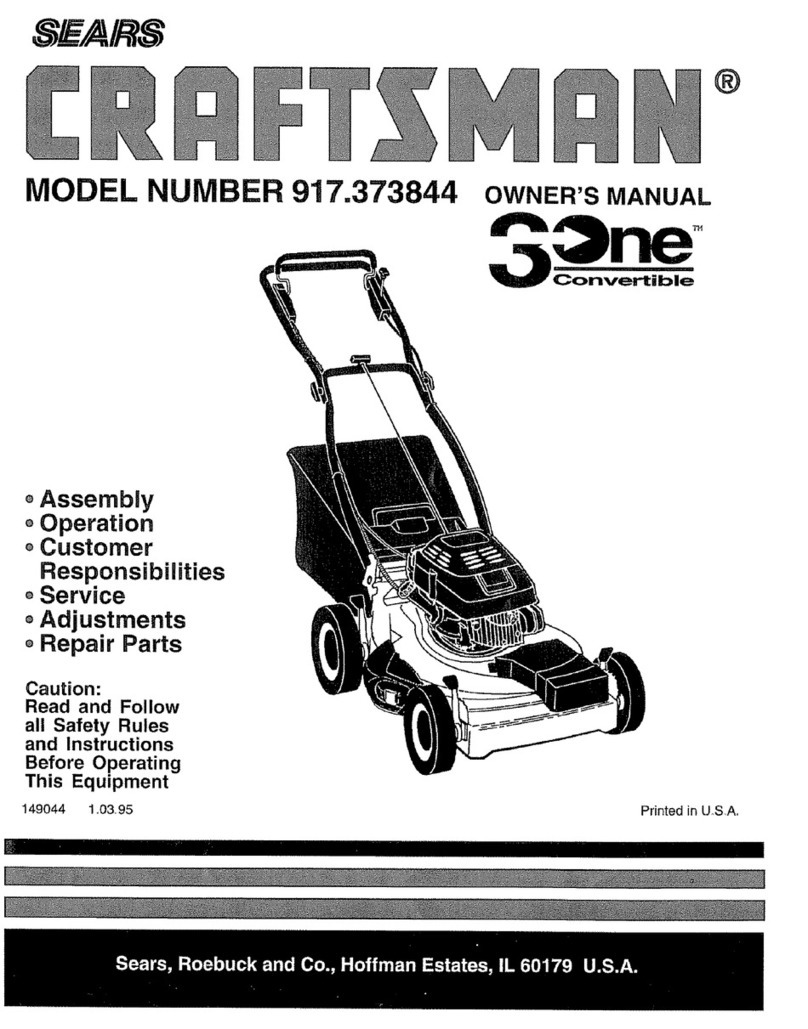 Craftsman 3One 917.373844 User manual