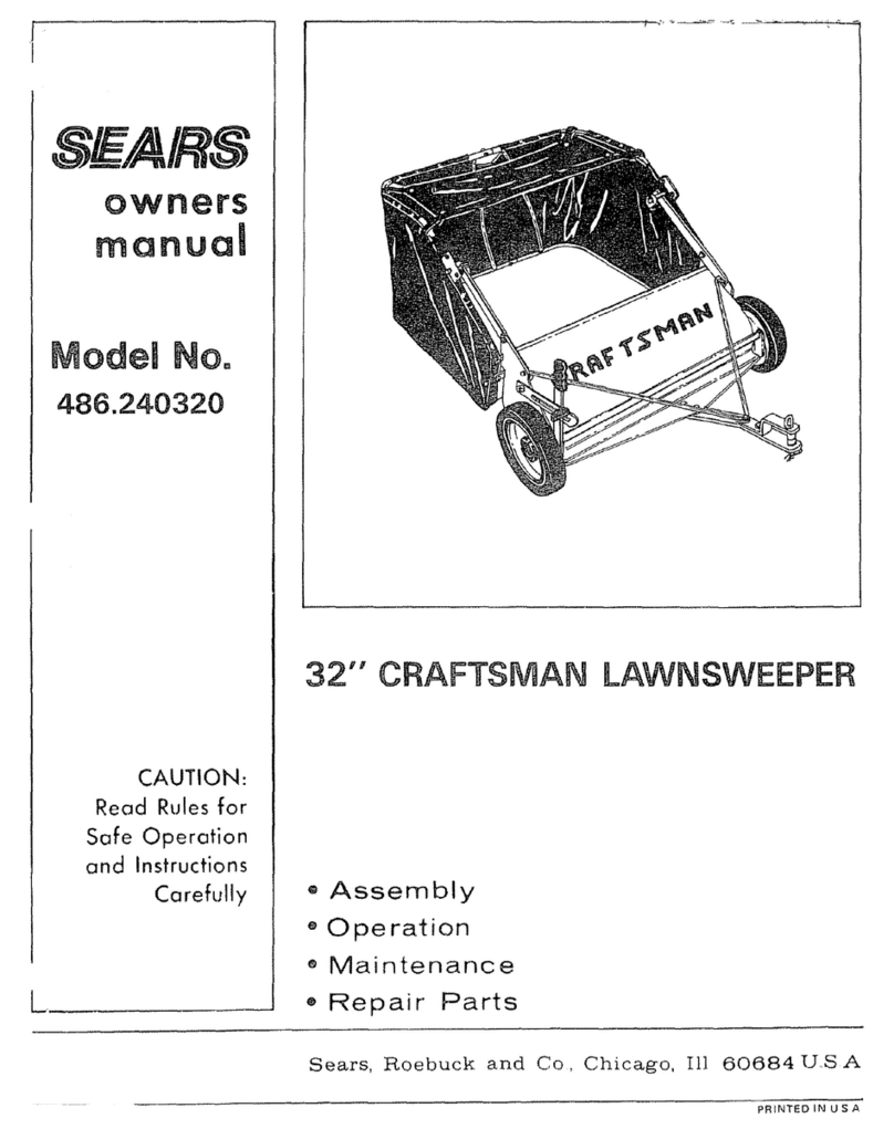 Craftsman 486.240320 User manual