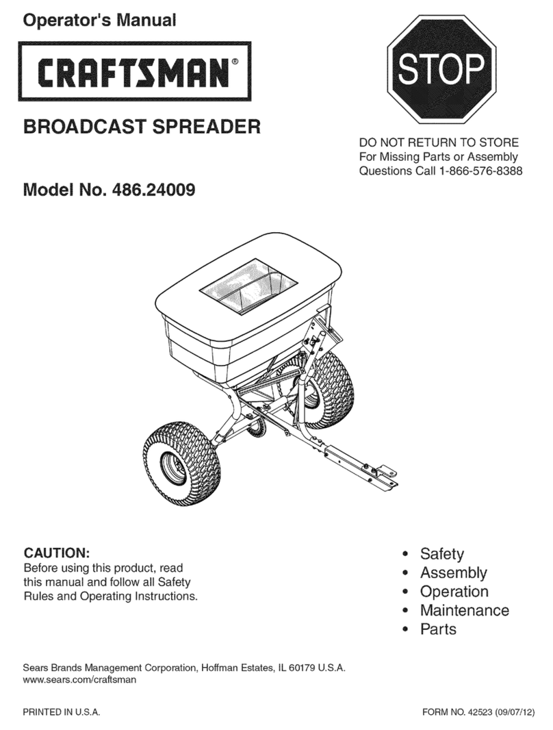 Craftsman 486.24009 User manual Craftsman 486.24009 User manual