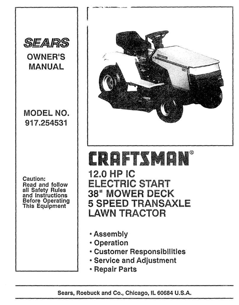 Craftsman 917.254531 owner's manual