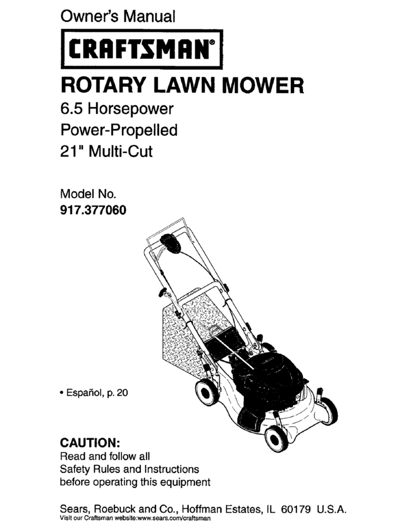 Craftsman 917.377060 User manual Craftsman 917.377060 User manual