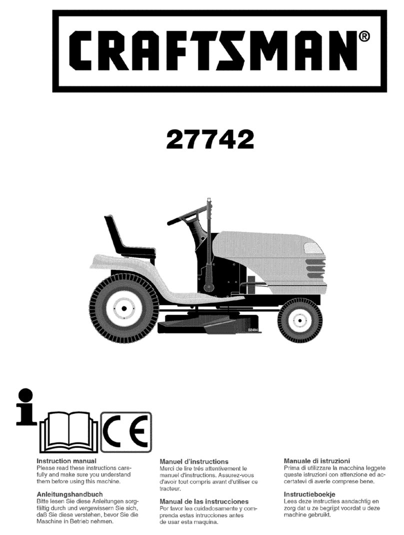 Craftsman 27742 User manual