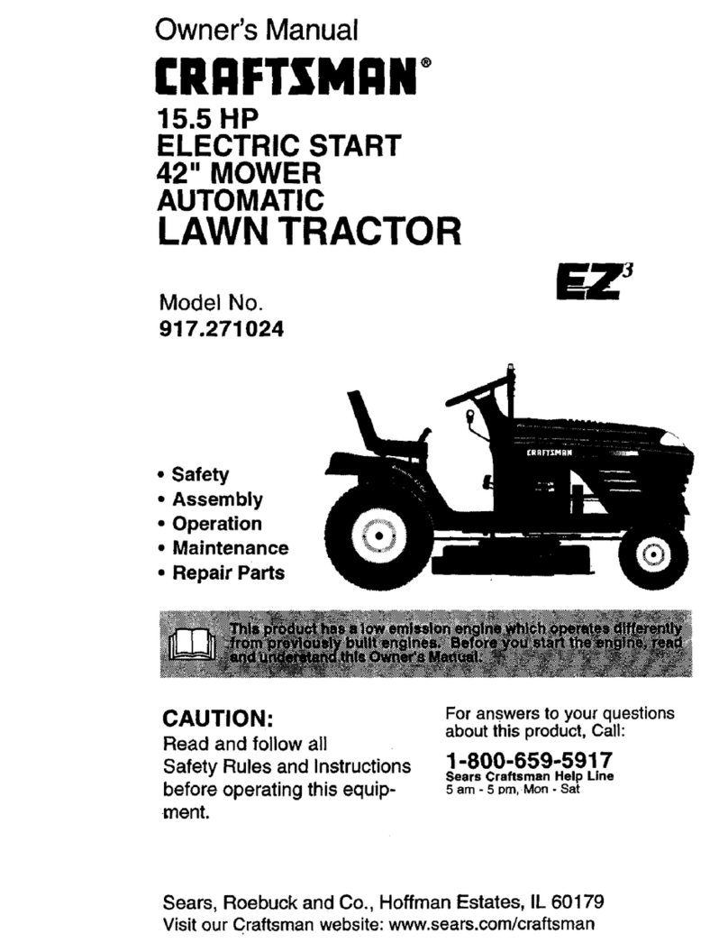 Craftsman EZ3 917.271024 User manual