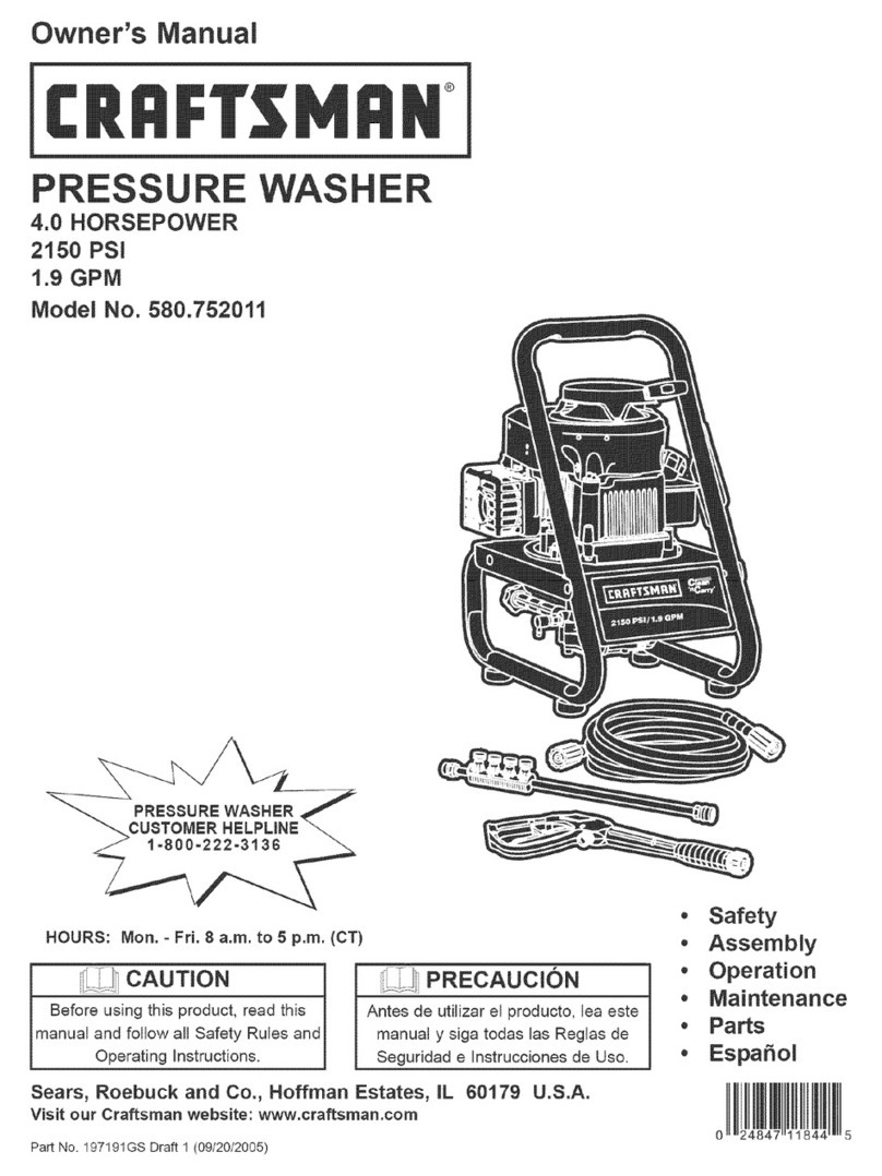 Craftsman 580.752011 User manual