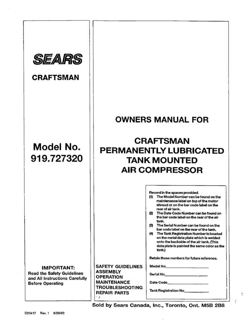 Craftsman 919.727320 User manual Craftsman 919.727320 User manual