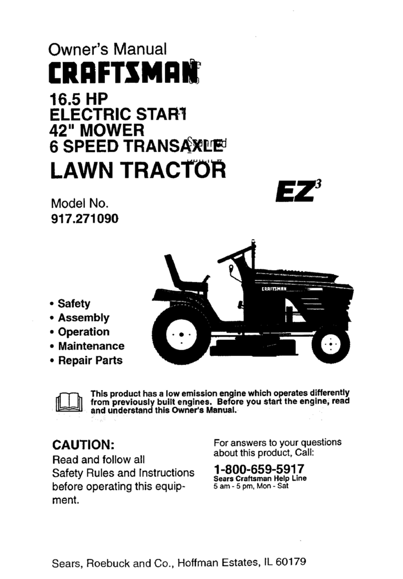 Craftsman EZ3 917.271090 User manual