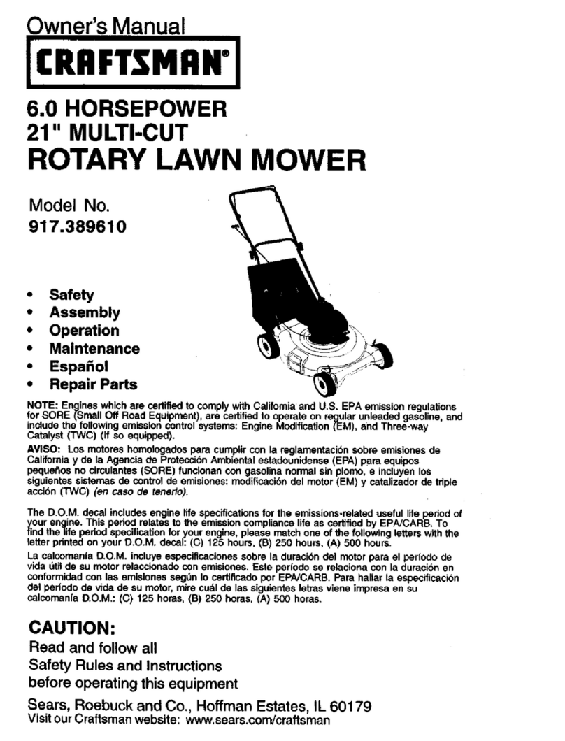 Craftsman 917.389610 User manual