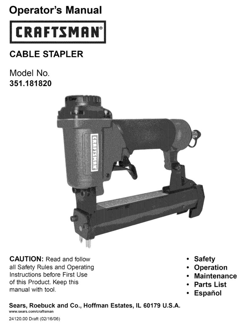 Craftsman 351.181820 Operator's manual