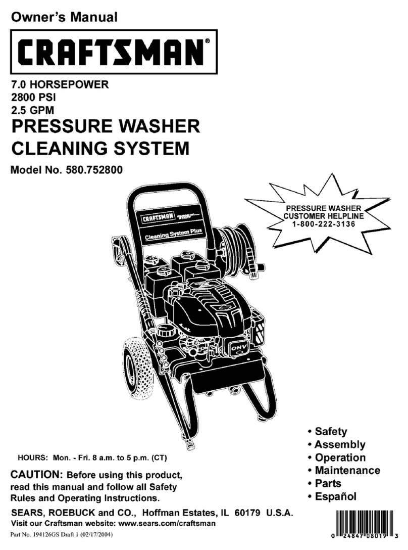 Craftsman 580.752800 owner's manual