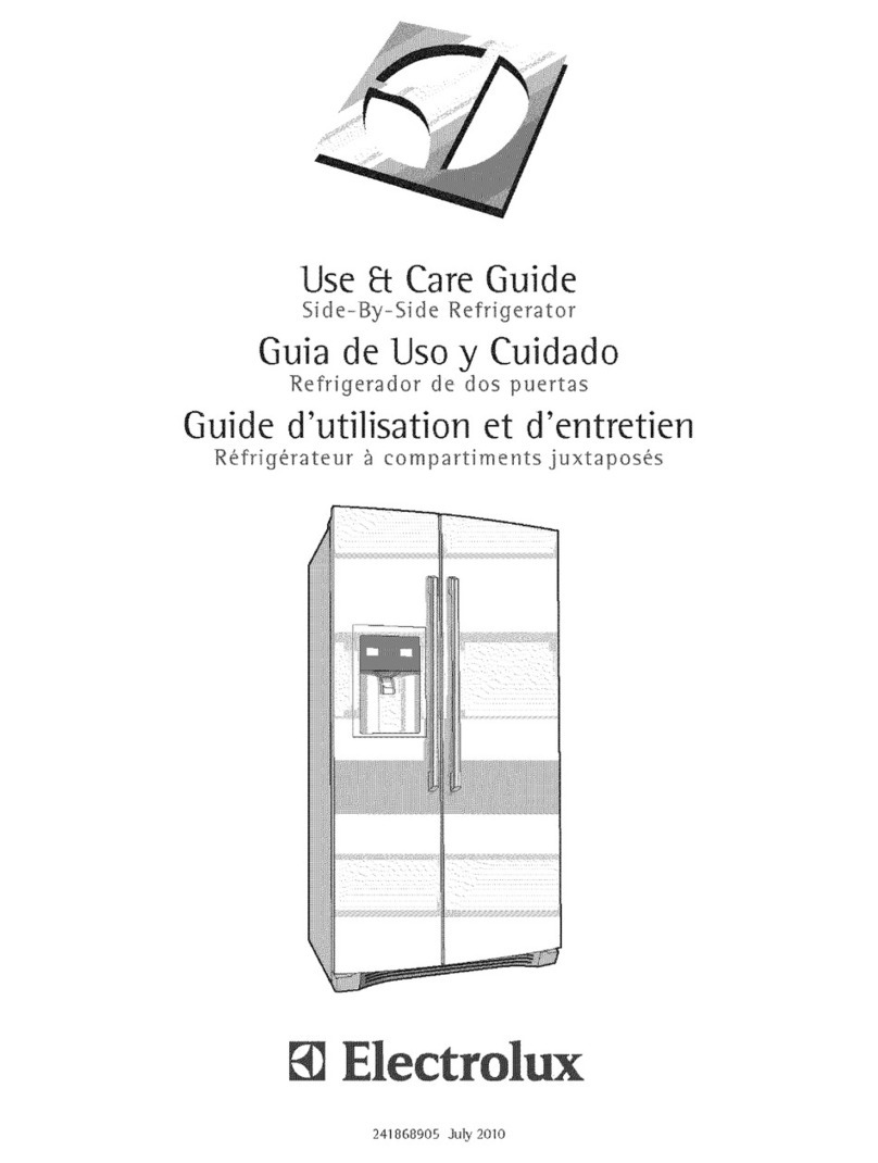 Electrolux EI26SS30JB1 User manual