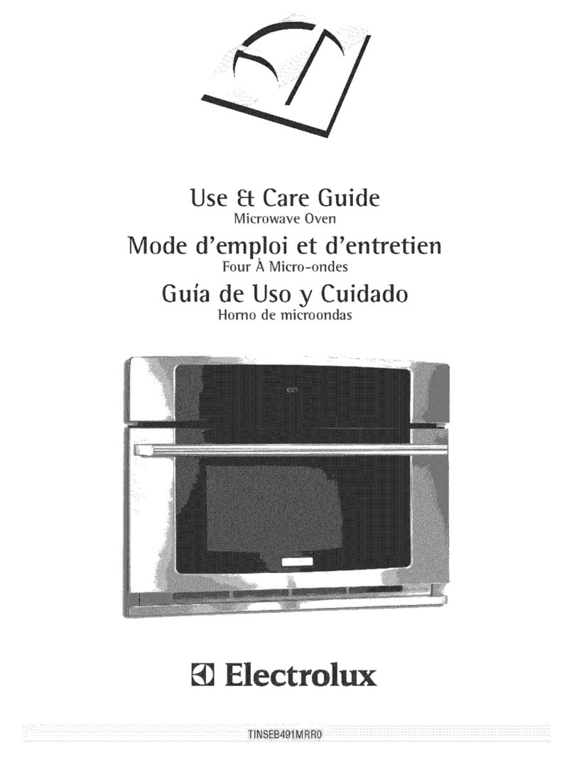 Electrolux EW30MO55HSA Use & care guide Electrolux EW30MO55HSA Use & care guide