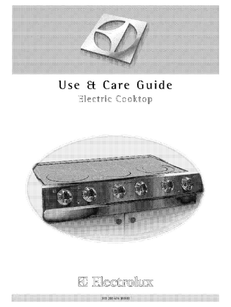 Electrolux E36EC75DSS2 User manual