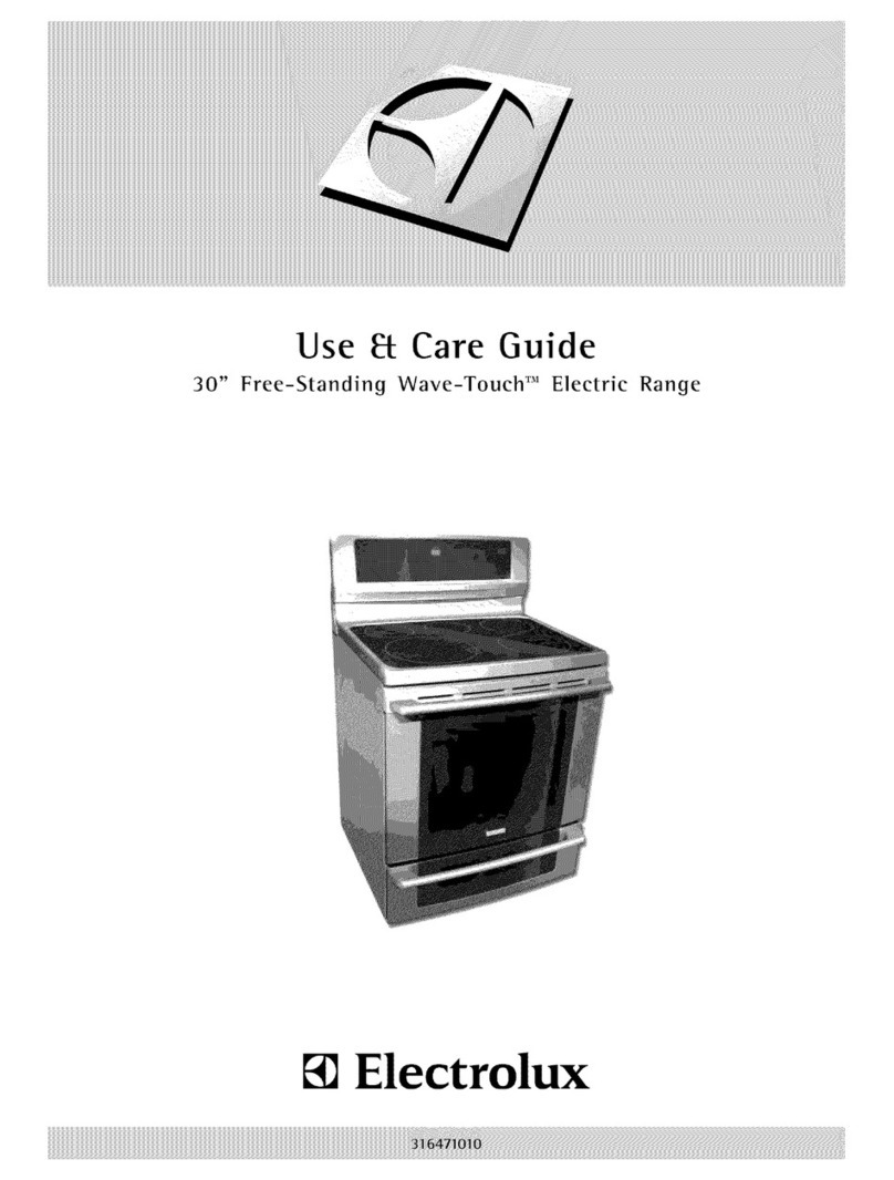 Electrolux CEW30EF6GSH User manual