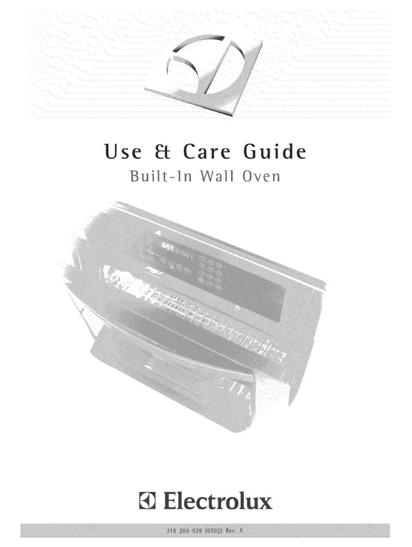 Electrolux E30EW75ESS3 Use & care guide