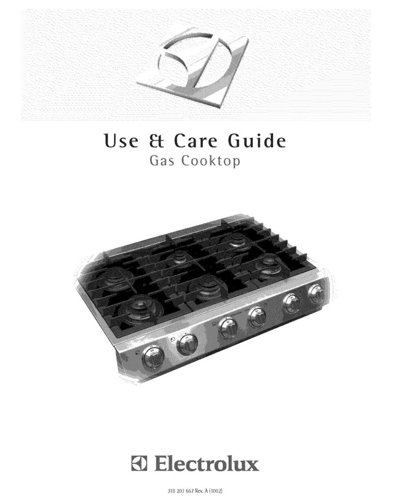 Electrolux E36GC75GSS2 User manual