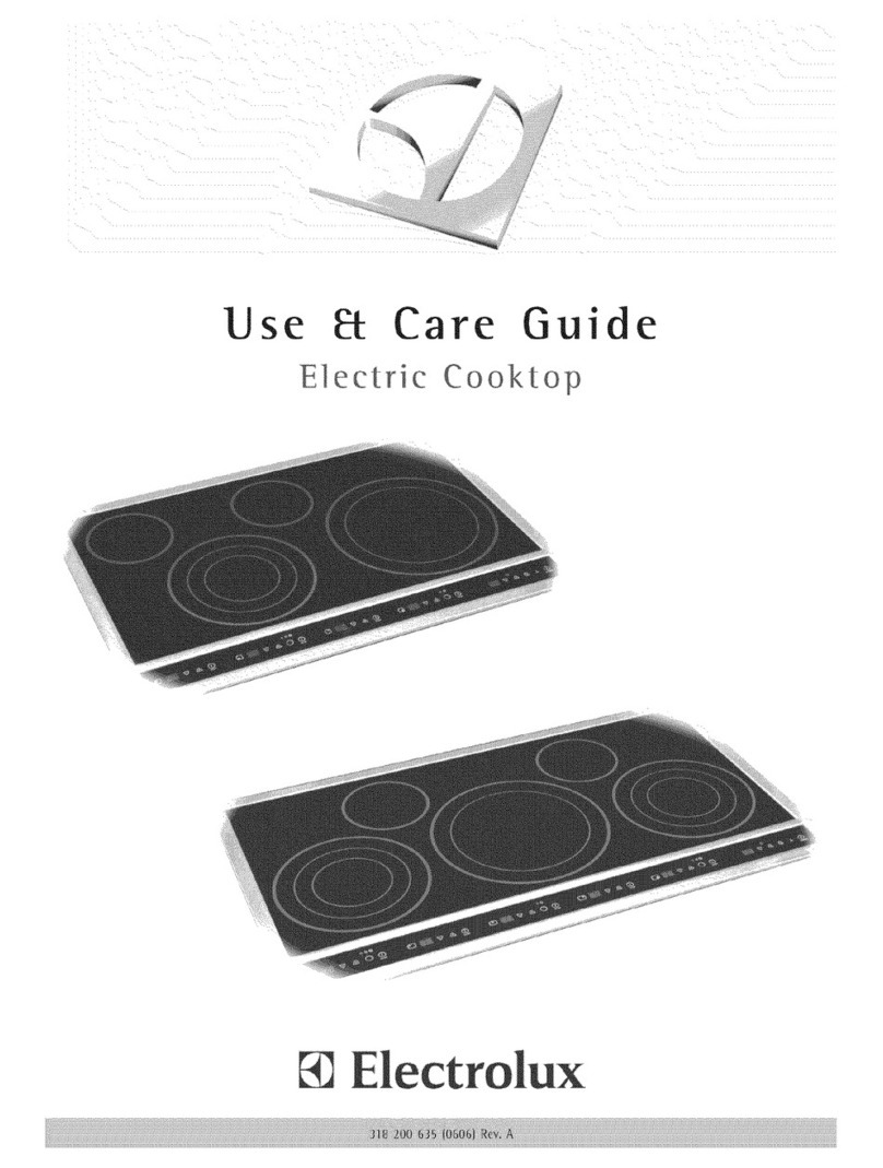 Electrolux E36EC70FSS3 User manual