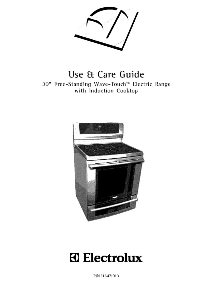Electrolux CEW30IF6ISA Use & care guide