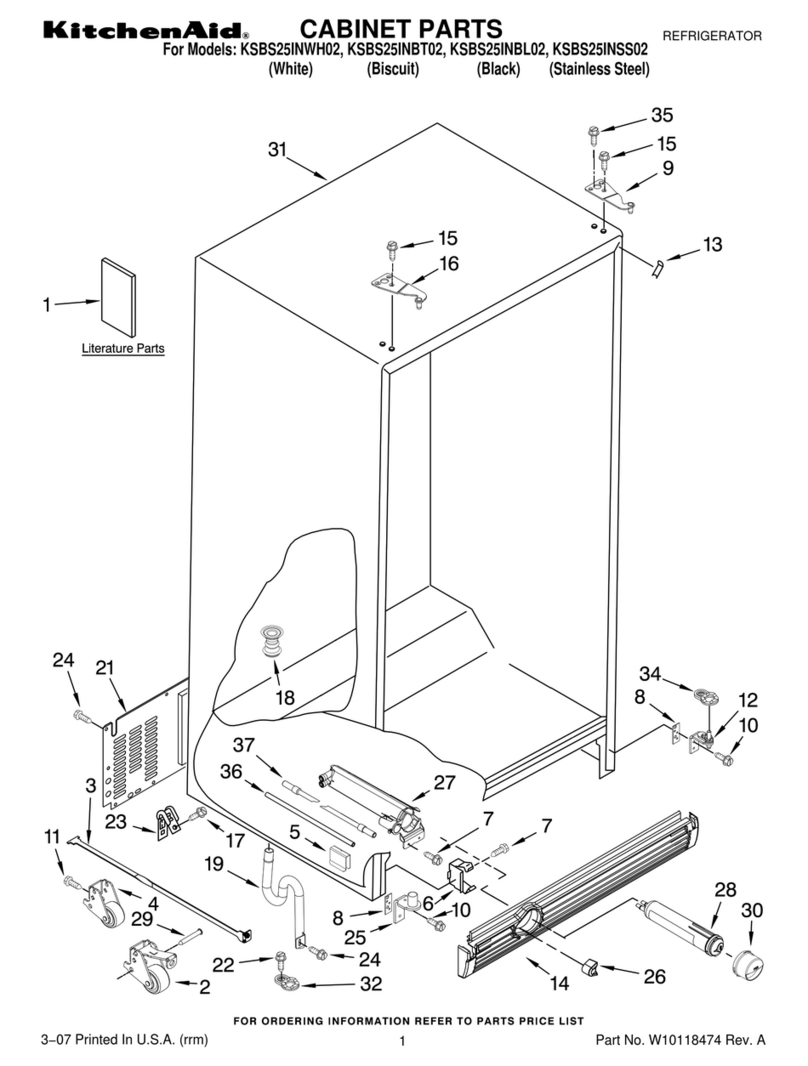 KitchenAid KSBS25INBL02 User manual