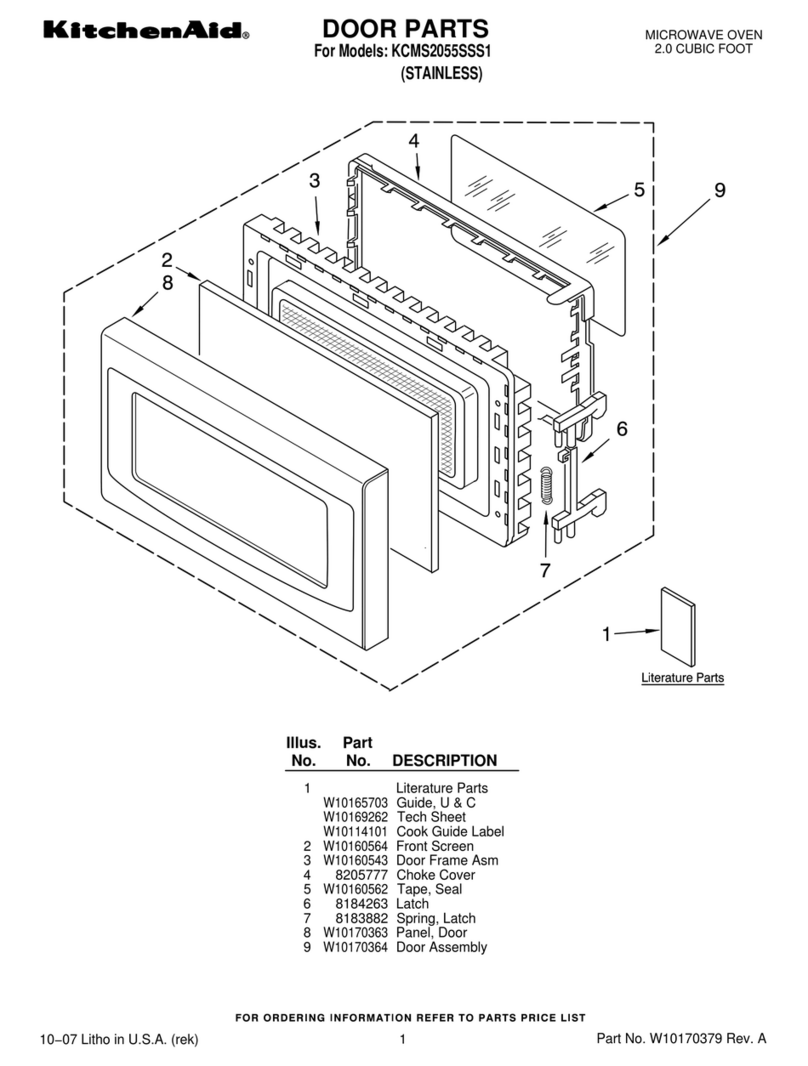 KitchenAid KCMS2055SSS1 User manual