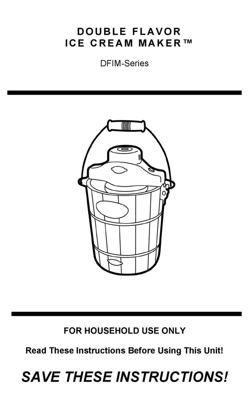 Nostalgia Electrics DFIM-SERIES User manual