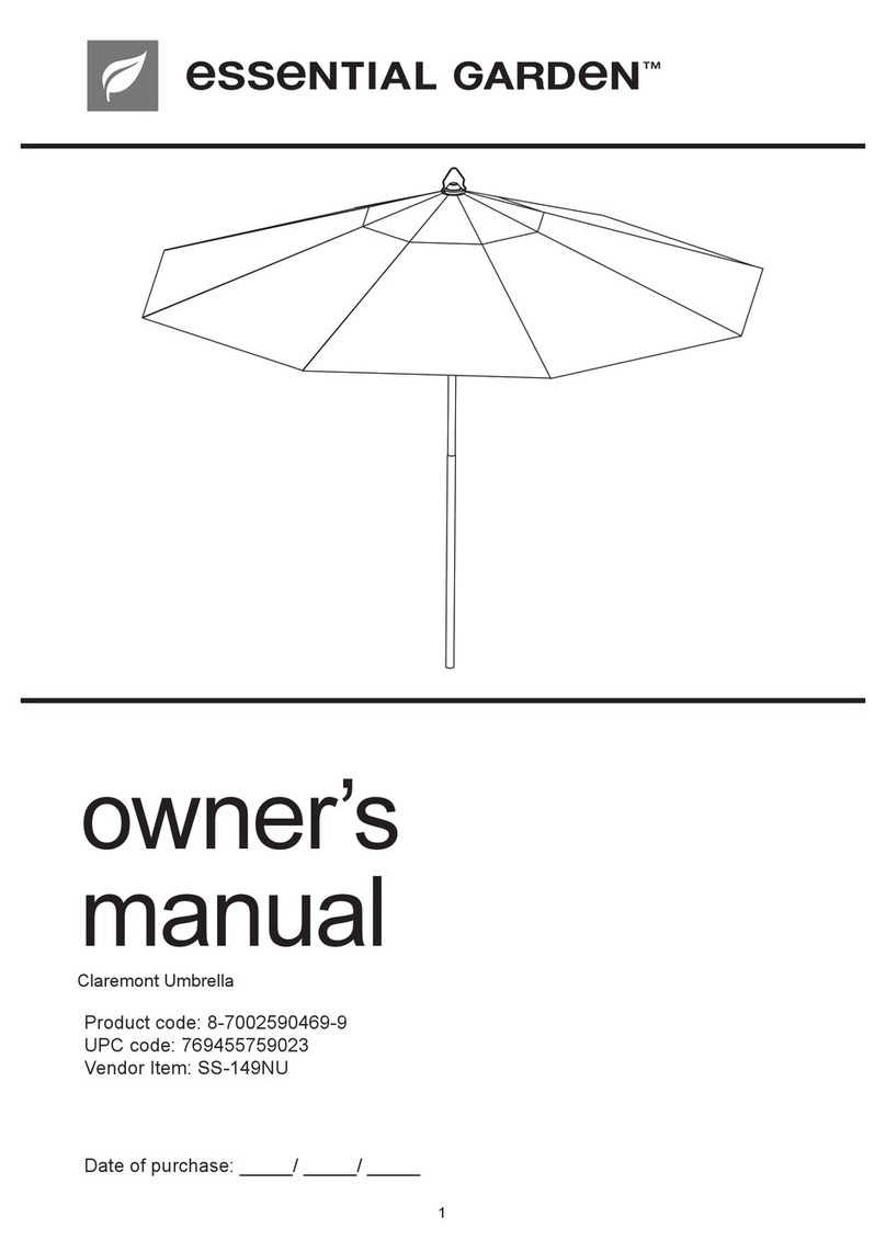Essential Garden SS-149NU User manual Essential Garden SS-149NU User manual