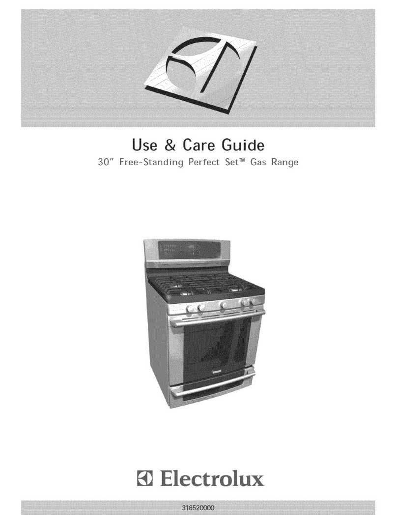 Electrolux EI30GF55GSB Use & care guide