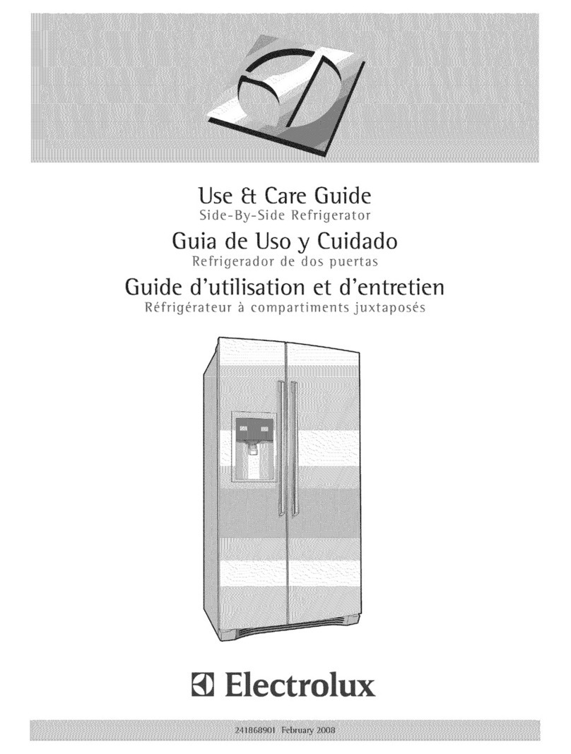 Electrolux EI23SS55HS1 Use & care guide