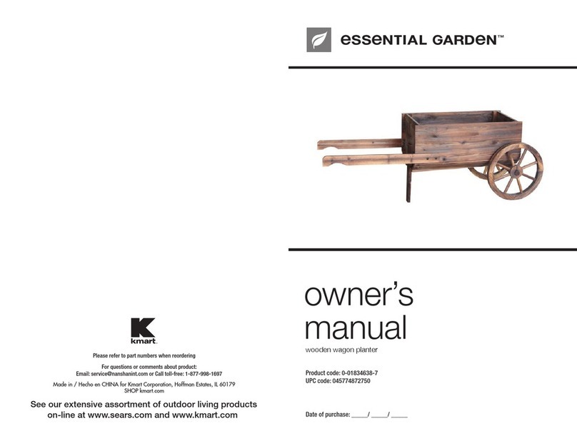 Essential Garden WPI-012B owner's manual