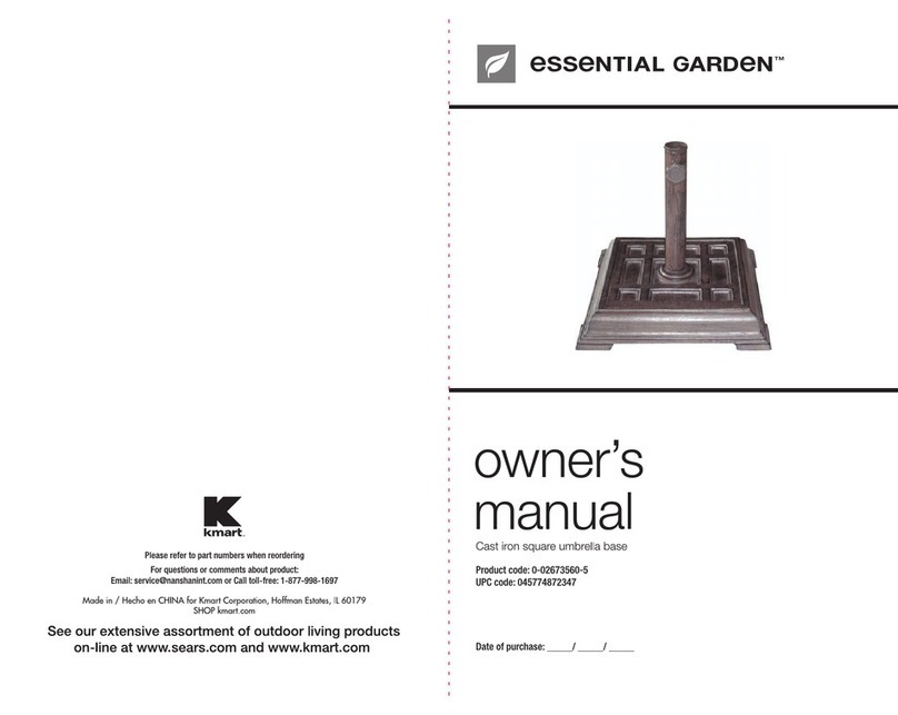Essential Garden USD-047S User manual Essential Garden USD-047S User manual