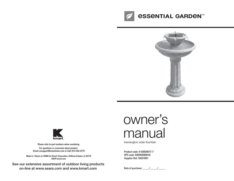 Essential Garden 34251R01 User manual