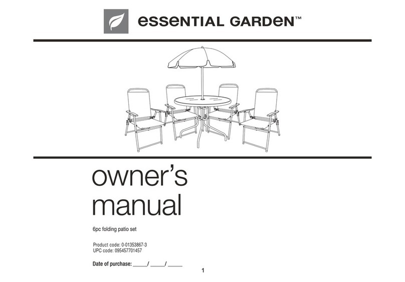 Essential Garden S47061 User manual Essential Garden S47061 User manual