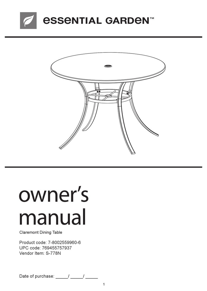 Essential Garden S-778N owner's manual