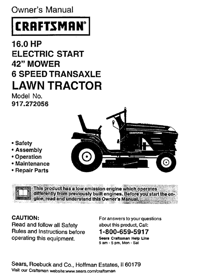 Craftsman 917.272056 User manual Craftsman 917.272056 User manual
